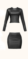 Set Top Ember y Falda Corta Arleth